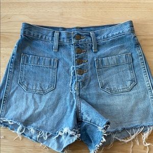 Levis vintage high waisted shorts